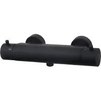 Boss & Wessing BWS Thermostaatkraan Douche Cool Touch Mat Zwart