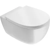 Luca Wandcloset Sanitair Vaso Rimless 54x36cm Wit (Exclusief zitting)