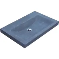 Sanilux Wasblad Trend Stone 60x47x5cm Natuursteen (zonder kraangat)