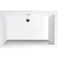 Polysan Deep Douchebak 110x75x26cm, wit
