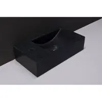 Forzalaqua Fontein venetia graniet gezoet met kraangat links 40x22x10 cm