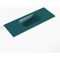 Mondiaz EDEN Smag solid surface inleg wastafel voor toiletmeubel 60cm. Positie wasbak midden