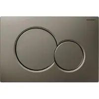 Geberit Bedieningsplaat sigma by frontbediening mat donkerbruin