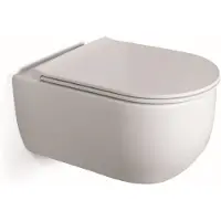Boss & Wessing Wandcloset bws turbo rimless 53x34 cm mat wit