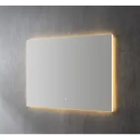 Sanilux Spiegel decor met indirecte led verlichting 120x70 cm incl. Spiegelverwarming