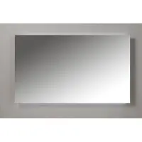 Xenz Badkamerspiegel Garda 60x70cm met Ledverlichting Boven- en Onderzijde