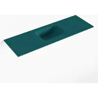 Mondiaz LEX Smag solid surface inleg wastafel voor toiletmeubel 90cm. Positie wasbak midden