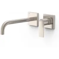 Tres Wastafelmengkraan Inbouw Loft Colors Gebogen Uitloop 24 cm RVS