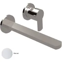 Sanimex Inbouw Wastafelkraan Giulini Eenhendel Luxe 20cm Mat Wit