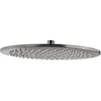 Boss & Wessing Hoofddouche bws luxe rond 30x30 cm gunmetal