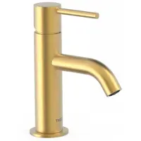 Tres Wastafelmengkraan Study Exclusive 17,5 cm Hendel Rond Mat Goud
