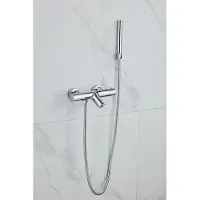 Boss & Wessing Opbouw badkraan bws talpa met handdoucheset messing chroom