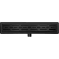 Boss & Wessing Douchegoot BWS Met Flens 50x7 Cm Mat Zwart