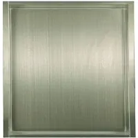 Sanilux Inbouwnis rvs voor in wand 30x30x7 cm