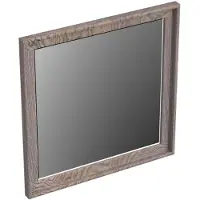 Forzalaqua Spiegel reno vierkant 50x2x50 cm eiken silver grey