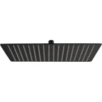 Boss & Wessing Hoofddouche BWS Colorato Vierkant 40x40 cm Mat Zwart
