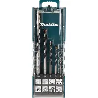 Makita E-14255 Carbide Multifunctionele boorset 5-delig 4 mm, 5 mm, 6 mm, 8 mm, 10 mm Snelspanboorhouder 1 set(s)