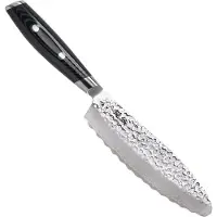 Yaxell Tsuchimon Paninimes 15,5 cm - VG10 Staal - Gehamerd Lemmet - Micarta Heft