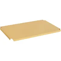 HAY Colour Crate Metalen Deksel Large | Golden Yellow