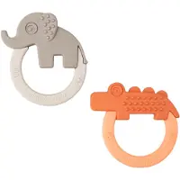 Done by Deer Friends Bijtring 2-pack Herten