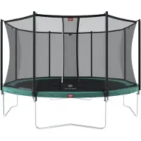 Berg Trampoline Favorit Green 330 + Safety Net Comfort