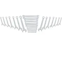 BRÜDER MANNESMANN Steekringsleutelset 25 dlg CV (Hobby) - 130-25