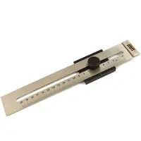 HBM 300 mm Afkras Liniaal Model 1