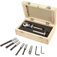 HBM 50 mm MC2 en MC3 Kotterkop met 5 HM Beitels en Flycutter