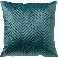 Dutch decor DUKE - Kussenhoes 40x40 cm - subtiel geometrisch patroon - Sagebrush Green - groen - met rits - zonder binnenkussen