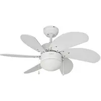 EDM Aral 50w Plafondventilator 76 Cm