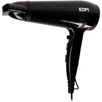 EDM Fön , 2000W, zwart
