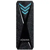 Aisens Behuizing voor Harde Schijf Aisens ASM2-RGB013B Zwart