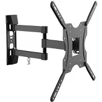 Aisens WT55TSE-059, Schroeven, 30 kg, 81,3 cm (32 inch), 139,7 cm (55 inch), 400 x 400 mm, Zwart