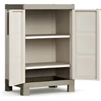 Keter Onderkast EXCELLENCE - Beige en taupe - 65 x 45 x 97 cm