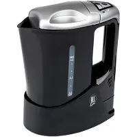 B2X Waterkoker - 0.8L - Kunststof - BPA vrij - Automatisch Uitschakelen - 19x22x8 - Zwart|Grijs