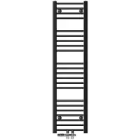 LuxeBath Badkamerradiator Sahara 300 x 1400 mm antraciet recht + middenaansluiting