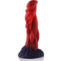 Wildolo Fantasy Zuignap Dildo Nesbu 21 cm Rood