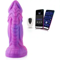 Wildolo Fantasy Dildo Vibrator Met App & Afstandsbediening 25 cm Merman