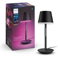 Philips Hue Go Lampe de Table - White and Color - Noir