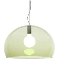 Kartell Hanglampe , FL/Y, dimbare, Groen, Woonkamer, Kunststof, Designer