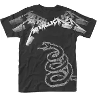 Ginza.se Metallica Heren Tshirt -XXL- Black Album Faded Zwart