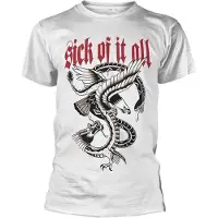 Ginza.se Sick Of It All Heren Tshirt -S- Eagle Wit