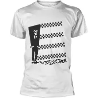 PLASTIC HEAD The Selecter Heren Tshirt -M- Two Tone Stripes Wit