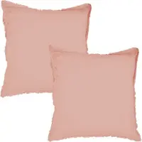 Matt & Rose Set Kussenslopen Nude - 65 x 65 cm - Gewassen Katoen
