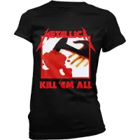 Ginza.se Metallica Dames Tshirt -XL- Kill Em All Tracks Zwart