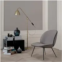 Gubi Bestlite BL4 vloerlamp zwart - chroom