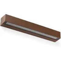 Faro 71908, Wandlamp voor buiten, roestkleur, aluminium, IP65, Klasse I, 14 W