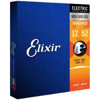 Elixir JEU DE CORDES GUITARE NANOWEB E 12152 H