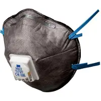 3M 9922 stofmasker FFP2 met ventiel