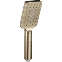 Guido Gusto Handdouche vierkant 3 standen Mat goud
